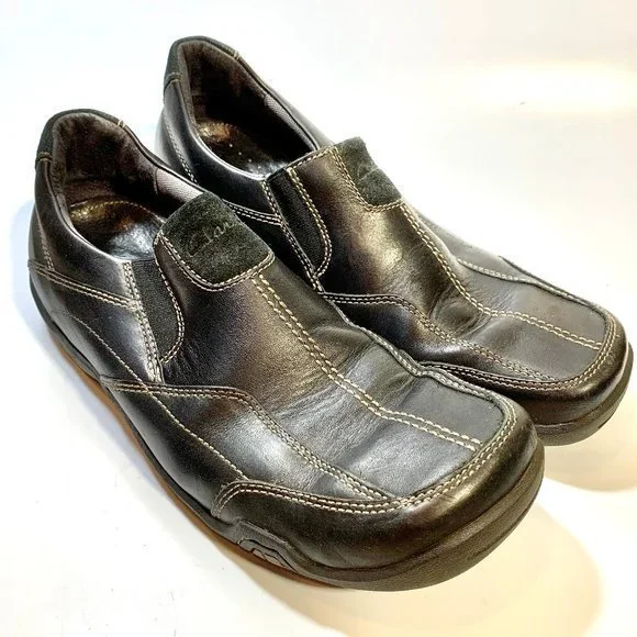 Clarks | Shoes | Clarks Mens Leather Slipon Loafer Shoe  display picture 3